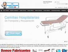 Tablet Screenshot of latiendamedica.co